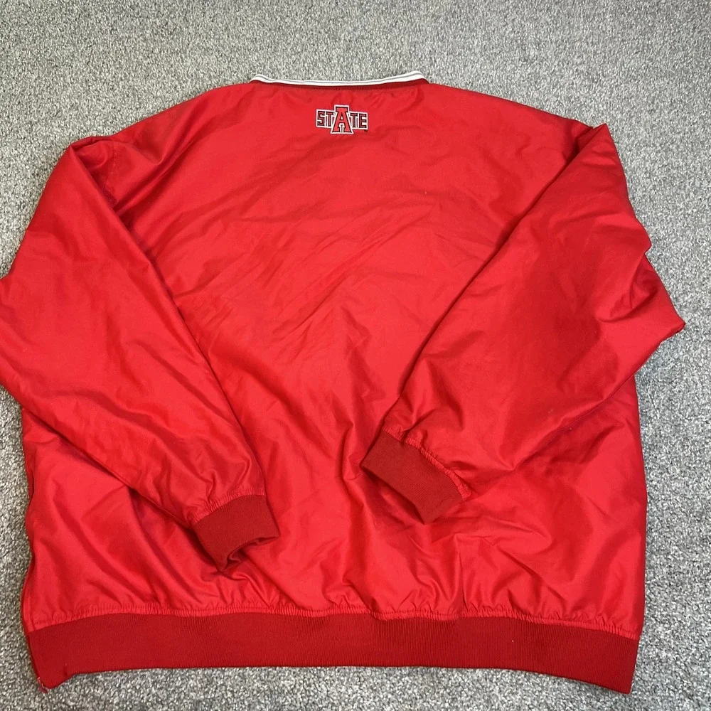 vgt‎ Arkansas State Red Wolves Sweatshirt Mens XL NCAA Football Pullover pro